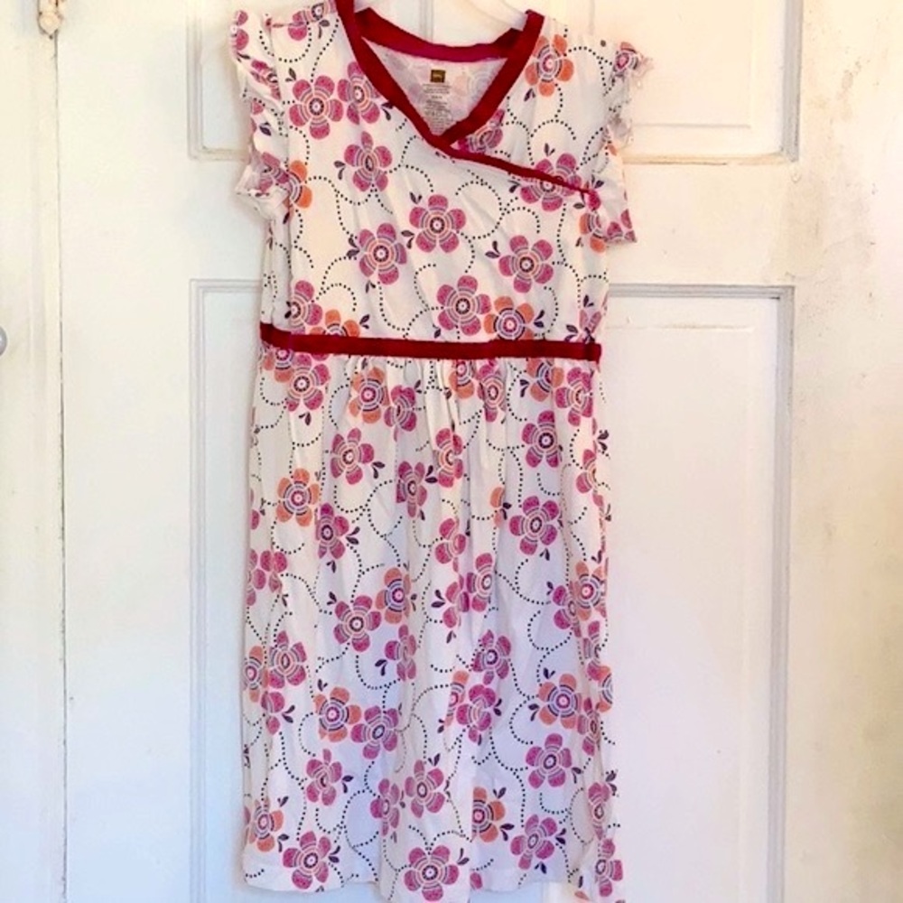 Tea Collection girls floral dress in size 8